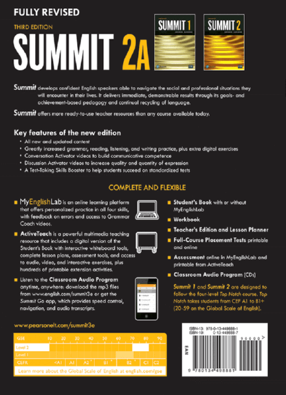 کتاب Summit 3rd 2A SB+WB+CD - تصویر 2