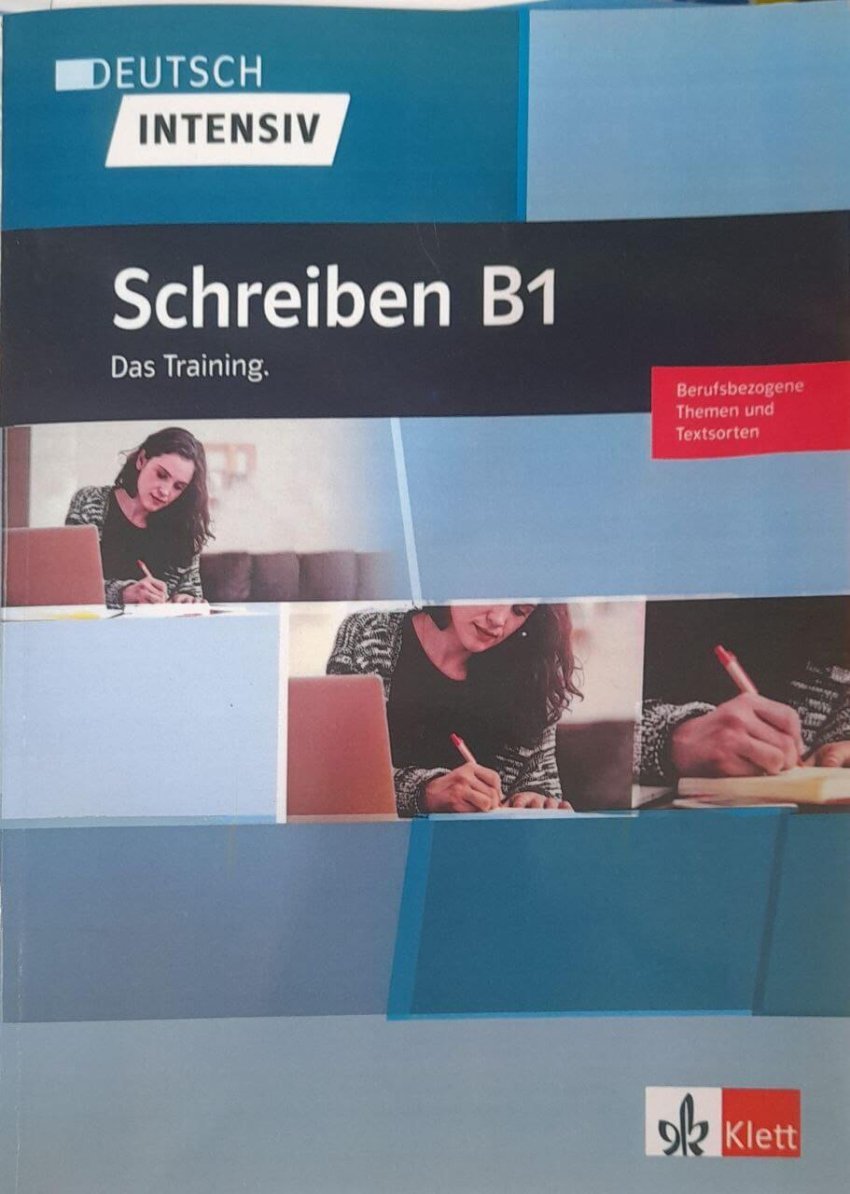 کتاب آلمانی  deutsch Intensiv Schreiben b1 das training